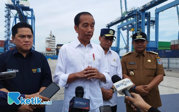 Thumbnail Presiden Jokowi Resmikan Proyek Strategis Nasional Pelabuhan Makassar New Port