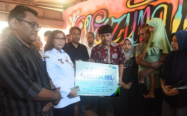 Thumbnail Meninggal Usai Tugas, Anggota Panwaslu  2024 di Kediri Dapat Santunan Rp 258 Juta