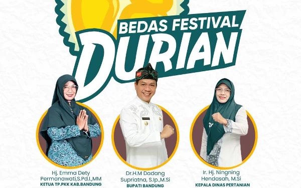 Thumbnail Cukup Bayar Rp 100 Ribu, Pengunjung Bisa Makan Durian Sepuasnya di Festival Ini