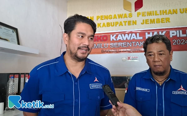 DPC Demokrat Jember Laporkan Nasdem ke Bawaslu, Terkait Temuan Dugaan Mark Up Suara