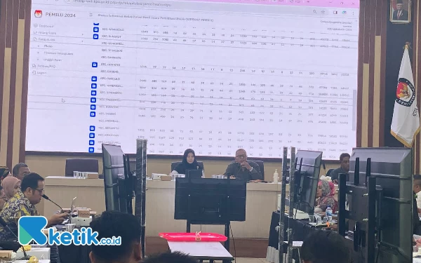 Thumbnail Berita - Muncul Data DPT Tak Sesuai, Rapat Pleno Rekapitulasi KPU Surabaya Dihentikan Sementara