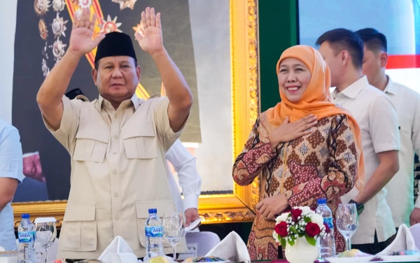 Thumbnail Pertemuan Khofifah-Prabowo di Hambalang, Ini Tafsiran Pengamat Politik