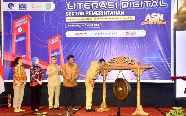 Pj Gubernur Agus Fatoni Dukung ASN Pemprov Sumsel Miliki Kecakapan Digitalisasi