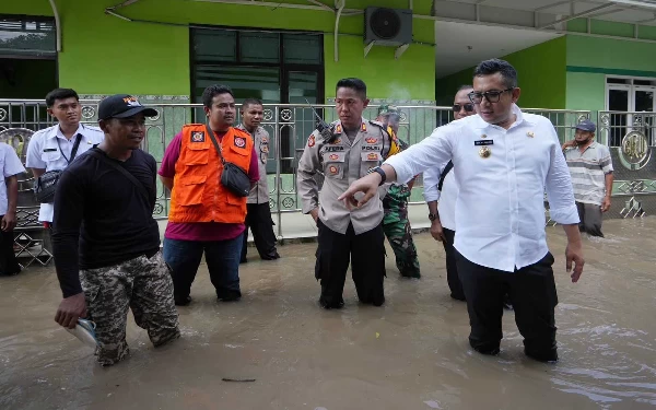 Thumbnail Berita - Diterjang Banjir, Pemkot Mojokerto Gerak Cepat Bantu Warga Terdampak