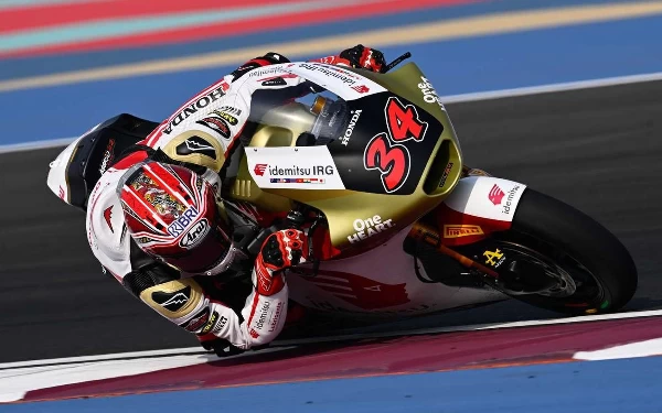 Thumbnail Hujan, Mario Aji dan 25 Pembalap Moto2 Lain Pilih Lewatkan Practice 1 GP Qatar