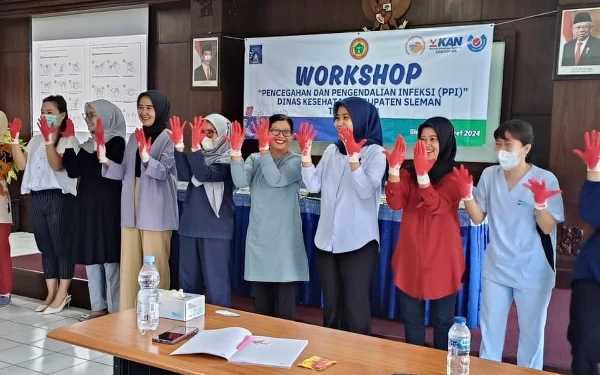 Thumbnail Gelar Workshop Pencegahan dan Pengendalian Infeksi Bagi Klinik, Begini Keterangan Kadinkes Sleman