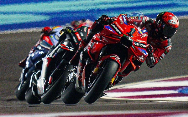 Thumbnail Hasil Lengkap Balapan MotoGP 2024 Perdana GP Qatar, Bagnaia Kampiun!