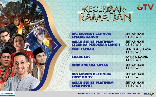 Thumbnail Simak! Jadwal Imsakiyah dan Program Unggulan GTV yang Siap Temani Puasamu