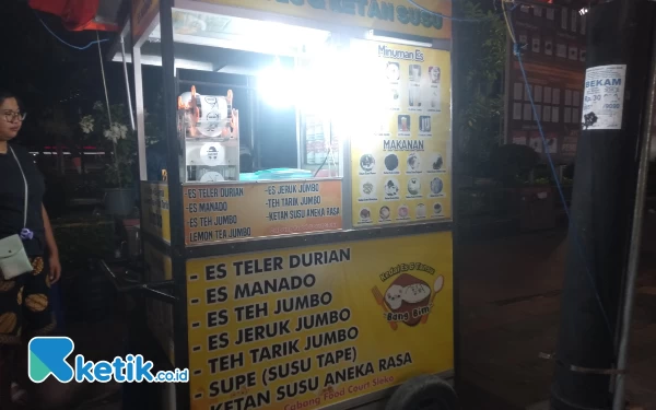 Thumbnail Berita - Kedai Es Bang Bhim Pelepas Dahaga Saat Berbuka Puasa