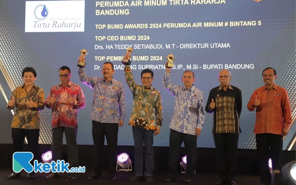 Pemkab Bandung Borong 5 Penghargaan Top BUMD 2024