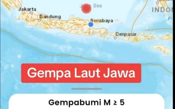 Thumbnail Berita - Dampak 3 Kali Gempa di Laut Tuban, Sejumlah Rumah dan Tempat Ibadah Rusak