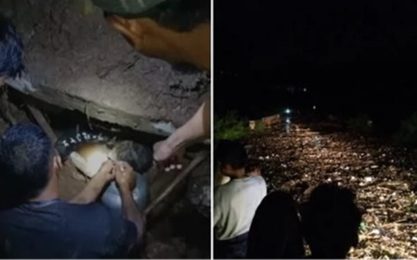 Thumbnail Bandung Barat Diterjang Banjir Bandang, Puluhan Rumah Hanyut dan Seorang Warga Tertimpa Bangunan