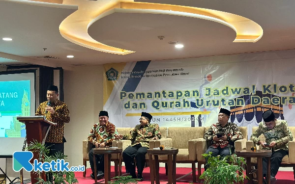 Thumbnail Kemenag Jatim Gelar Undian Urutan Wilayah Berangkat Haji 2024, Bojonegoro Kloter Pertama