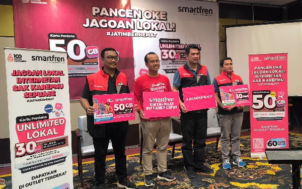 Thumbnail Internetan Sepuasnya! Smartfren Luncurkan Kuota 50 GB dan Unlimited Lokal Khusus Jatim