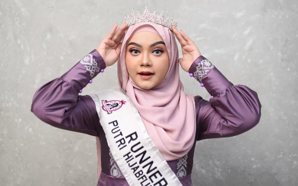 Thumbnail Karin Dwi Rahmadhani, 3rd Putri Hijabfluencer Riau 2023 Sebut Ramadan sebagai Wadah Upgrade Ilmu dan Iman