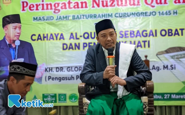 Peringati Nuzulul Quran, Masjid Jamik Baiturrahim Kepanjen Hadirkan Mubaligh dari Bali