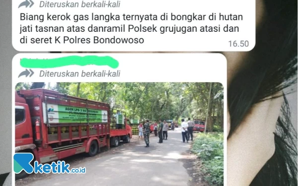 Thumbnail Berita - Ramai Foto ‘Biang Kerok Gas Melon Langka’, Kapolres Bondowoso : Bukan Penimbunan