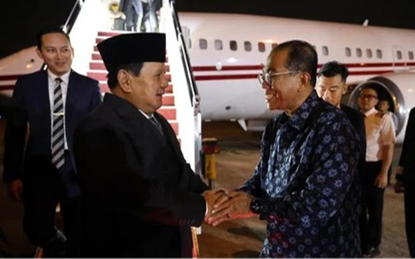 Thumbnail Tiba di Malaysia, Prabowo Dijadwalkan Bertemu Perdana Menteri Malaysia Anwar Ibrahim