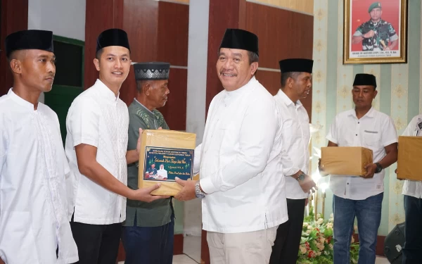 Thumbnail Wakil Bupati Asahan Hadiri Buka Puasa Bersama Danrem Pantai Timur