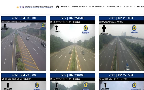 Thumbnail Pantau Kemacetan, Berikut Link CCTV yang Dapat Diakses dengan Mudah