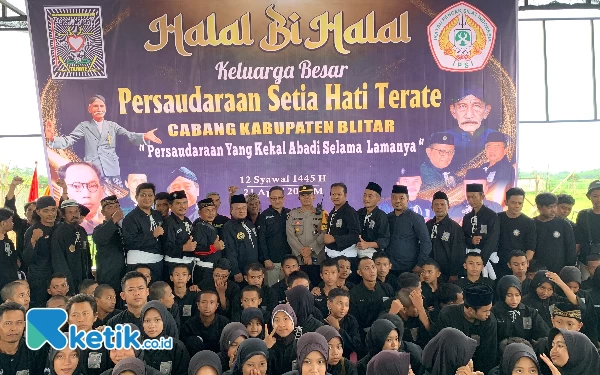 Thumbnail Jalin Silaturahmi, PSHT Cabang Kabupaten Blitar Gelar Halalbihalal