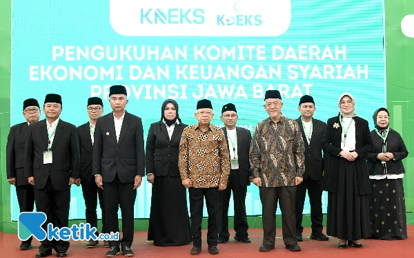 Wapres Kukuhkan Komite Daerah Ekonomi dan Keuangan Syariah Jawa Barat