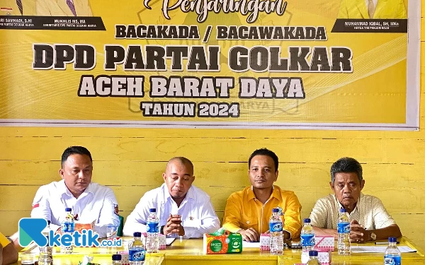 Thumbnail Maju Sebagai Bacabup Abdya Aceh, Safaruddin Serahkan Berkas ke Partai Golkar