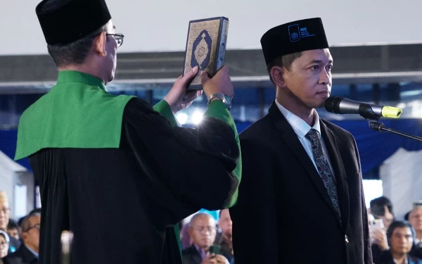 Thumbnail Berita - Bambang Pramujati Dilantik Jadi Rektor ITS 2024 - 2029, Ini Harapan M. Nuh