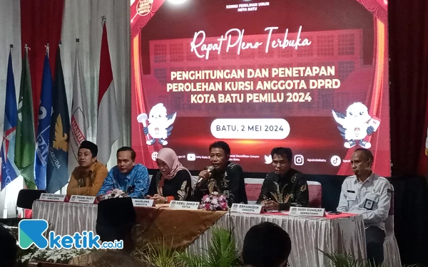 Sah! PDIP dan PKB Dapatkan 6 Kursi DPRD Kota Batu