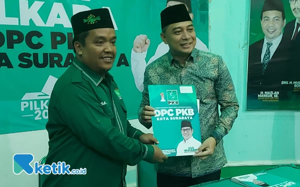 Thumbnail Eri-Armuji Melamar PKB untuk Pilwali Surabaya 2024