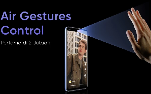 Thumbnail Pertama di Kelasnya, realme C65 Dilengkapi Fitur Air Gestures