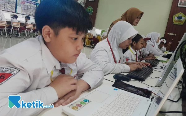 Thumbnail Berita - Jadi Syarat Masuk SMP Negeri, Siswa SDN Tunjungsekar 1 Mulai Laksanakan UKD