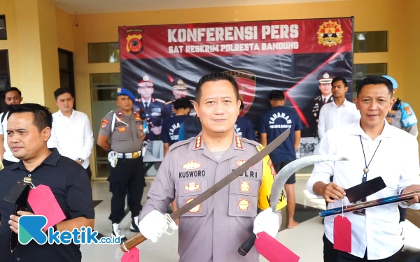 Thumbnail Gercep! Polresta Bandung Bekuk Anggota Geng Motor Pelaku Pembacokan