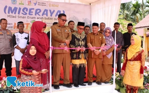 Penampilan Seni dan Olahraga Meriahkan Milad ke-21 SMAN 6 Abdya