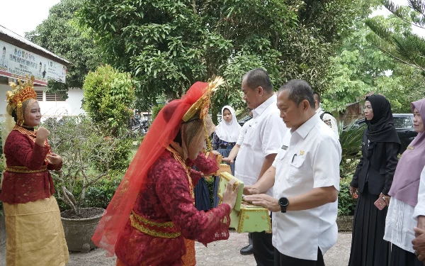 Thumbnail Kepala UPTD SD dan SMP Negeri Dinas Pendidikan Asahan Gelar Halalbihalal