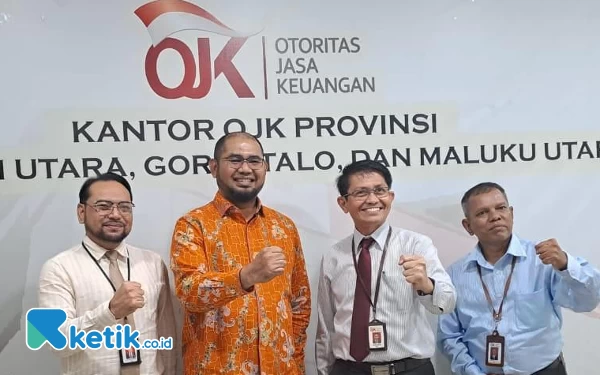 Temui OJK, Bupati Bassam dan BPRS Saruma Sejahtera Sampaikan Peningkatan Kinerja Bisnis