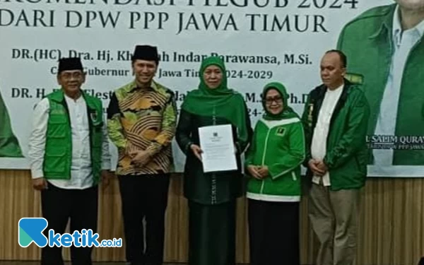 Thumbnail Berita - Pilgub Jatim 2024, PPP Keluarkan Rekom Sepaket Khofifah-Emil Jilid 2