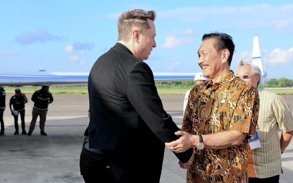 Thumbnail Elon Musk Bertemu Prabowo, Begini Respons Luhut Binsar Pandjaitan