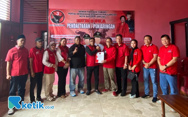 Ketua DPRD Bandar Lampung Wiyadi Maju Pilwakot