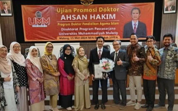 Thumbnail Sinergikan PAI dengan Learning Agility, Ahsan Hakim Sabet Gelar Doktor Pertama di SAIM