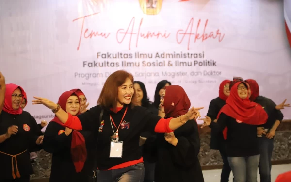 Thumbnail Fisip Untag Surabaya Fasilitasi Alumni Lintas Generasi