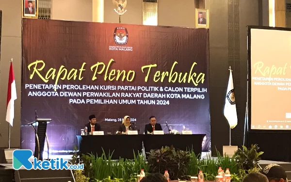 MK Tolak Gugatan PSI, KPU Kota Malang Tetapkan Anggota DPRD Terpilih