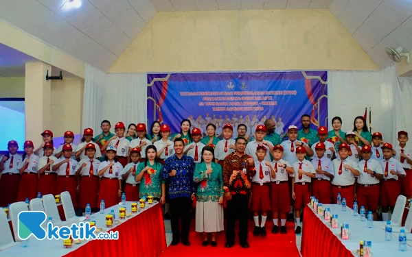 SD YPPK Santa Maria Regina Waisai Gelar Acara Perpisahan Siswa-Siswi Kelas VI