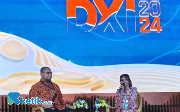 Thumbnail Bupati Bassam Kasuba Promosikan Destinasi Wisata Halmahera Selatan di Pameran DXI 2024