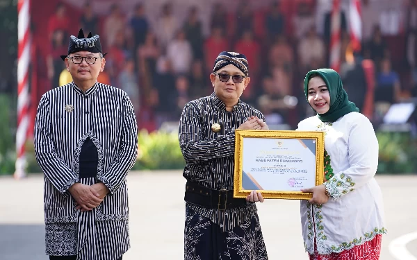 Thumbnail Peringati Hari Lahir Pancasila, Pj Gubernur Bangga dan Kagum pada Peserta Upacara