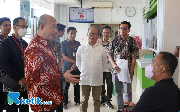 Pastikan Mutu Digitalisasi Layanan, Direktur Teknologi Informasi BPJS Kesehatan Kunjungi RS Kasih Herlina Sorong