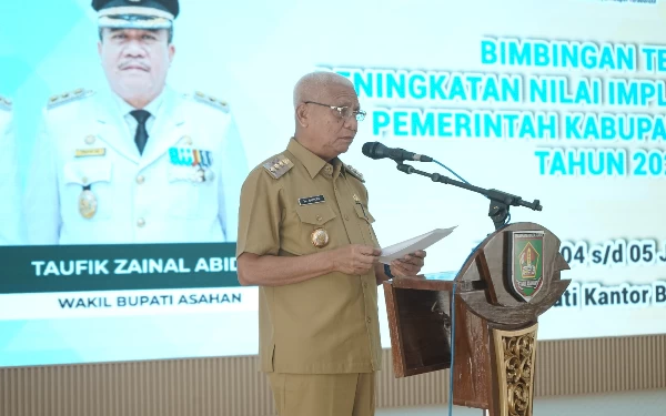 Thumbnail Bupati Asahan Buka Bimtek Peningkatan Nilai Implementasi SAKIP