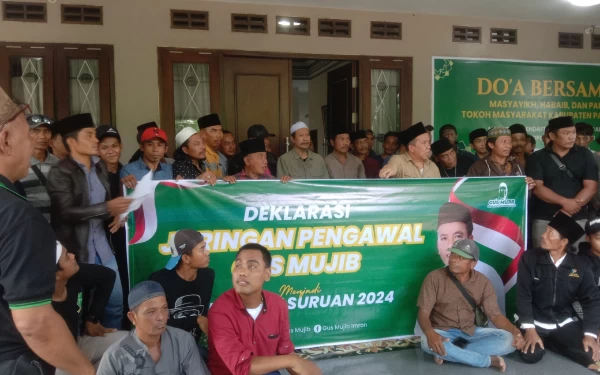 Jaringan Pengawal PPG Deklarasi Dukung Gus Mujib di Pilbup Pasuruan