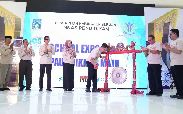 Begini Arahan Wabup Sleman saat Menutup Event Sleman School Expo PAUD 2024