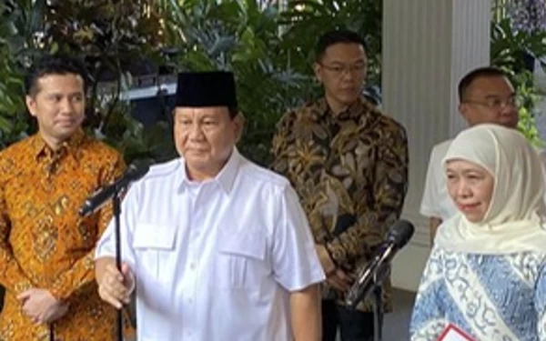 Thumbnail Berita - Kokohkan Dominasi, Gerindra Resmi Usung Khofifah-Emil di Pilgub Jatim 2024